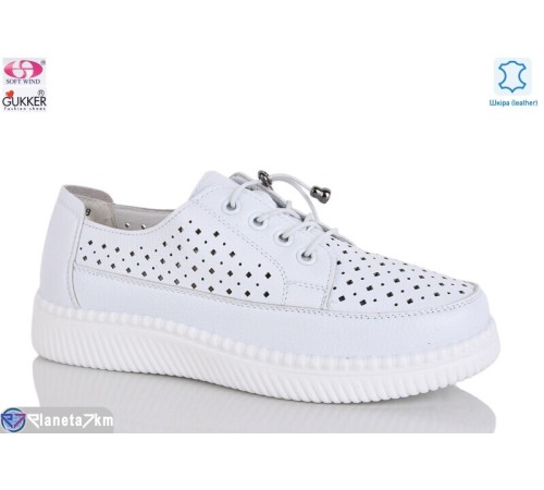 Туфлі жіночі на літо (8 пар р.36-41) білий  "Gukkcr"