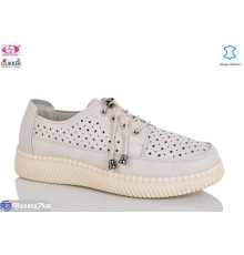 Туфлі жіночі на літо (8 пар р.36-41) бежевий  "Gukkcr"