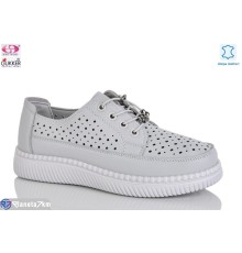 Туфлі жіночі на літо (8 пар р.36-41) сірий  "Gukkcr"