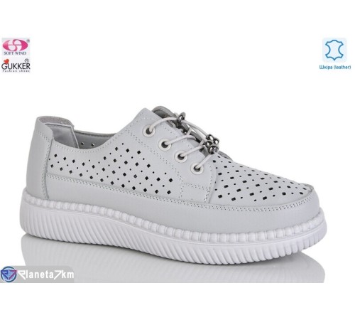 Туфлі жіночі на літо (8 пар р.36-41) сірий  "Gukkcr"