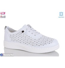 Туфлі жіночі на літо (8 пар р.36-41) білий  "Gukkcr"