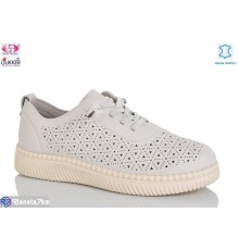 Туфлі жіночі на літо (8 пар р.36-41) бежевий  "Gukkcr"