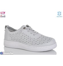 Туфлі жіночі на літо (8 пар р.36-41) сірий  "Gukkcr"