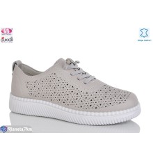 Туфлі жіночі на літо (8 пар р.36-41) бежевий  "Gukkcr"