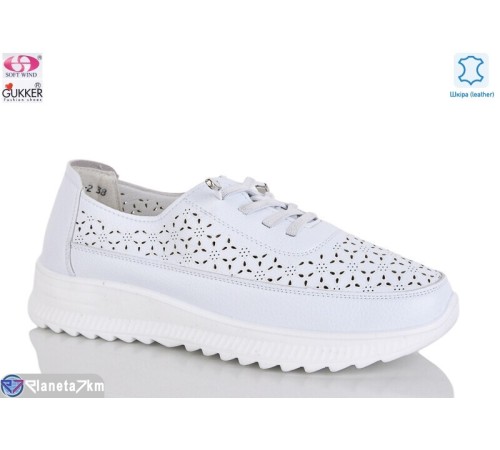 Кросівки жіночі на літо (8 пар р.36-41) білий  "Gukkcr"