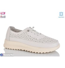 Кросівки жіночі на літо (8 пар р.36-41) бежевий  "Gukkcr"