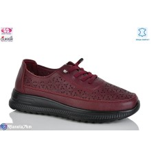 Кросівки жіночі на літо (8 пар р.36-41) бордовий  "Gukkcr"