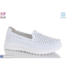 Туфлі жіночі на літо (8 пар р.36-41) білий  "Gukkcr"