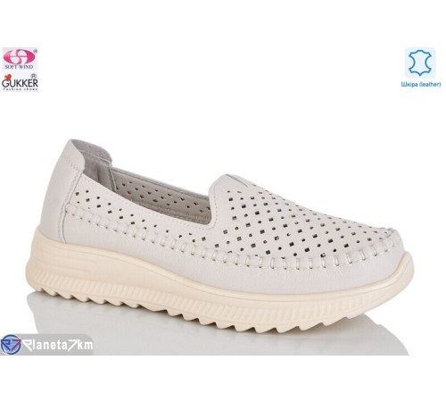 Туфлі жіночі на літо (8 пар р.36-41) бежевий  "Gukkcr"