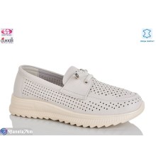 Туфлі жіночі на літо (8 пар р.36-41) бежевий  "Gukkcr"