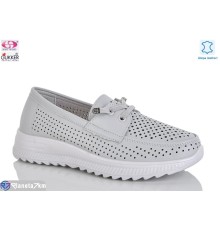 Туфлі жіночі на літо (8 пар р.36-41) сірий  "Gukkcr"