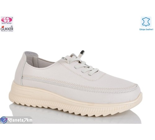 Кросівки жіночі на весну/осінь (8 пар р.36-41) бежевий  "Gukkcr"