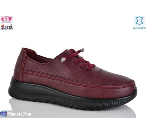 Кросівки жіночі на весну/осінь (8 пар р.36-41) бордовий  "Gukkcr"