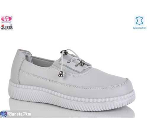 Туфлі жіночі на весну/осінь (8 пар р.36-41) сірий  "Gukkcr"