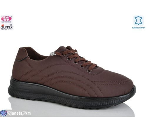 Кросівки жіночі на весну/осінь (8 пар р.36-41) коричневий  "Gukkcr"