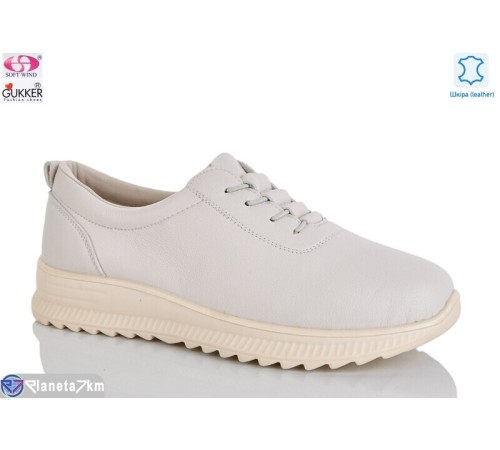 Кросівки жіночі на весну/осінь (8 пар р.36-41) бежевий  "Gukkcr"