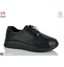 Кросівки жіночі на весну/осінь (8 пар р.36-41) чорний  "Gukkcr"