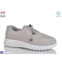 Кросівки жіночі на весну/осінь (8 пар р.36-41) бежевий  "Gukkcr"