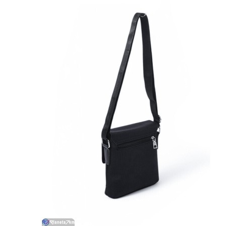 Сумка чоловіча 20*17*3 см,  чорний  "Favora"