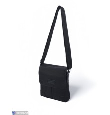 Сумка чоловіча 20*17*3 см,  чорний  "Favora"