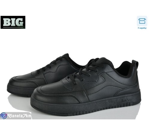 Кросівки чоловічі на весну/осінь (8 пар р.40-45) чорний  "BIG"