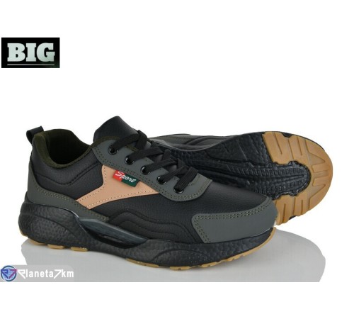 Кросівки чоловічі на весну/осінь (8 пар р.36-41) чорний  "BIG"