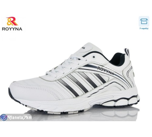 Кросівки чоловічі на весну/осінь (8 пар р.41-46) білий  "ROYYNA"