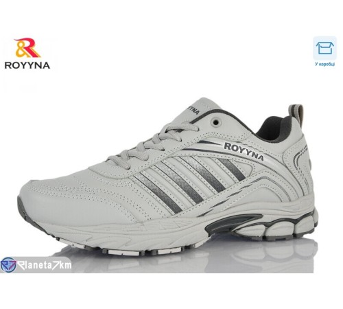 Кросівки чоловічі на весну/осінь (8 пар р.41-46) сірий  "ROYYNA"