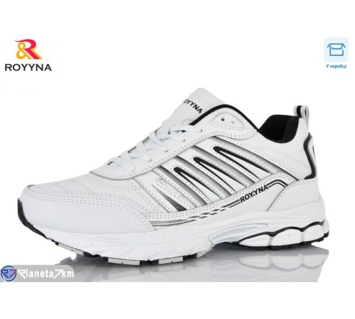 Кросівки чоловічі на весну/осінь (8 пар р.41-46) білий  "ROYYNA"