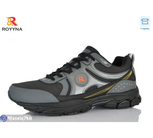 Кросівки чоловічі на весну/осінь (6 пар р.47-50) чорний  "ROYYNA"