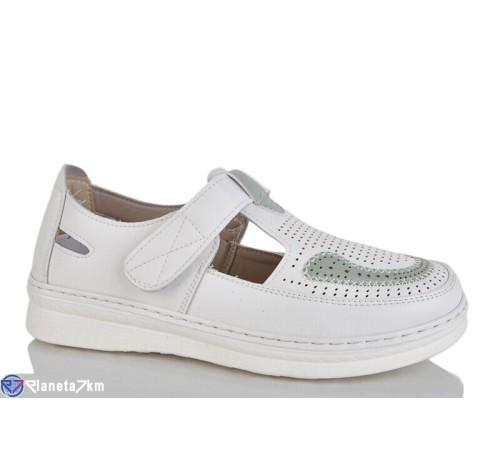 Туфлі жіночі на літо (8 пар р.37-42) білий  "Asito"