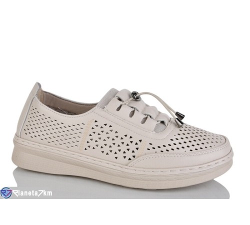 Туфлі жіночі на літо (8 пар р.37-42) бежевий  "Asito"