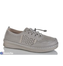 Туфлі жіночі на літо (8 пар р.37-42) сірий  "Asito"