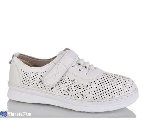 Туфлі жіночі на літо (8 пар р.37-42) білий  "Asito"