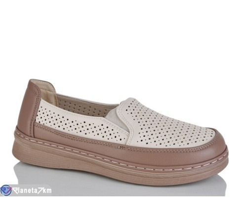 Туфлі жіночі на літо (8 пар р.37-42) бежевий  "Asito"