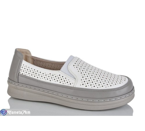 Туфлі жіночі на літо (8 пар р.37-42) білий  "Asito"