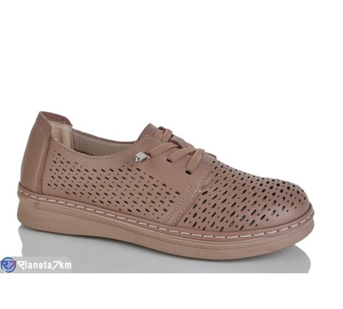 Туфлі жіночі на літо (8 пар р.37-42) коричневий  "Asito"