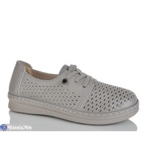 Туфлі жіночі на літо (8 пар р.37-42) сірий  "Asito"