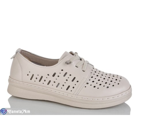 Туфлі жіночі на літо (8 пар р.37-42) бежевий  "Asito"