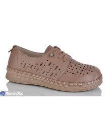 Туфлі жіночі на літо (8 пар р.37-42) коричневий  "Asito"