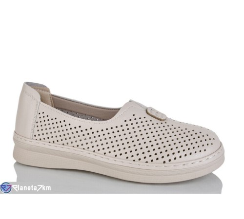 Туфлі жіночі на літо (8 пар р.37-42) бежевий  "Asito"