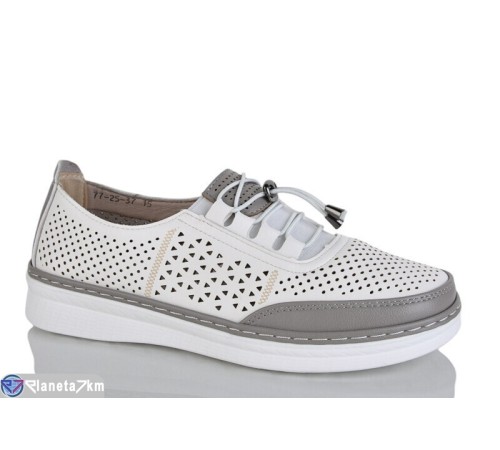 Туфлі жіночі на літо (8 пар р.37-42) білий  "Asito"