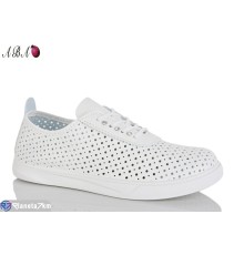 Кросівки жіночі на літо (8 пар р.37-41) білий  "Aba"