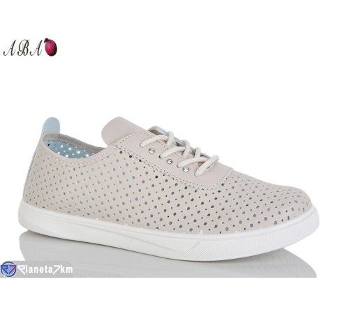 Кросівки жіночі на літо (8 пар р.37-41) бежевий  "Aba"