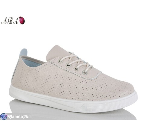 Кросівки жіночі на літо (8 пар р.37-41) бежевий  "Aba"