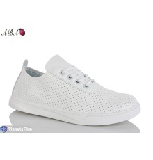 Кросівки жіночі на літо (8 пар р.37-41) білий  "Aba"