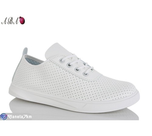 Кросівки жіночі на літо (8 пар р.37-41) білий  "Aba"