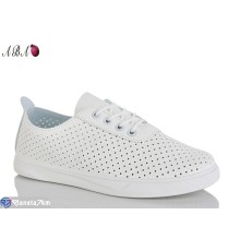 Кросівки жіночі на літо (8 пар р.37-41) білий  "Aba"