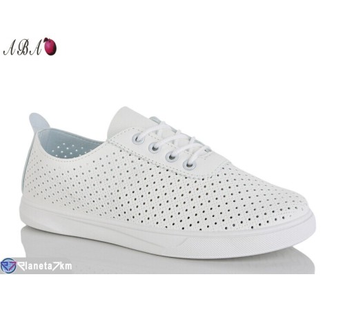 Кросівки жіночі на літо (8 пар р.37-41) білий  "Aba"