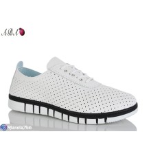 Кросівки жіночі на літо (8 пар р.37-41) білий  "Aba"